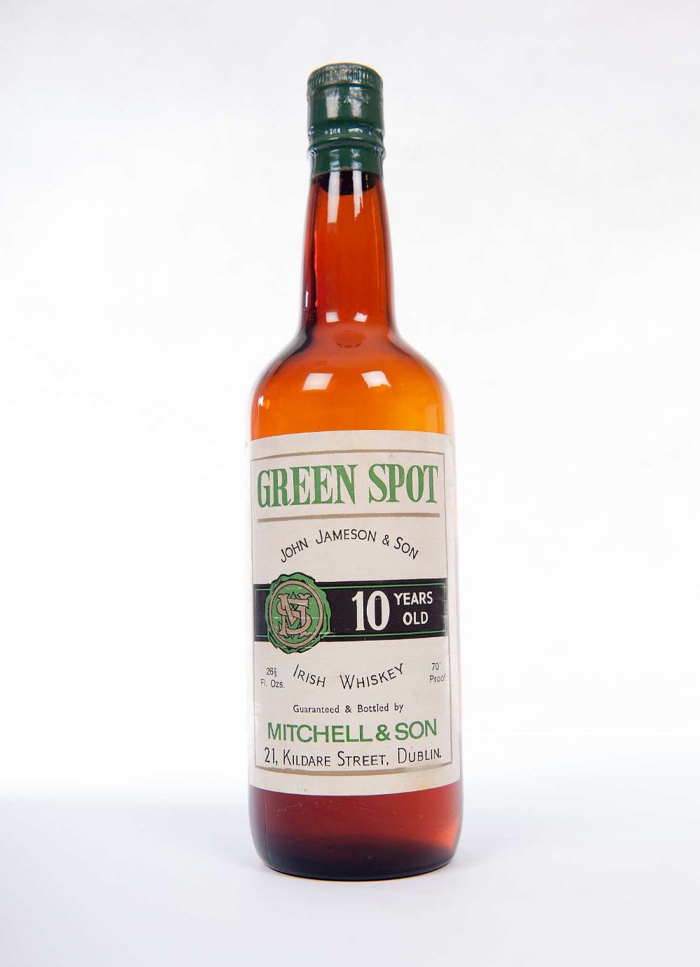 Green Spot 10 year old 75cl (old label, green cap)