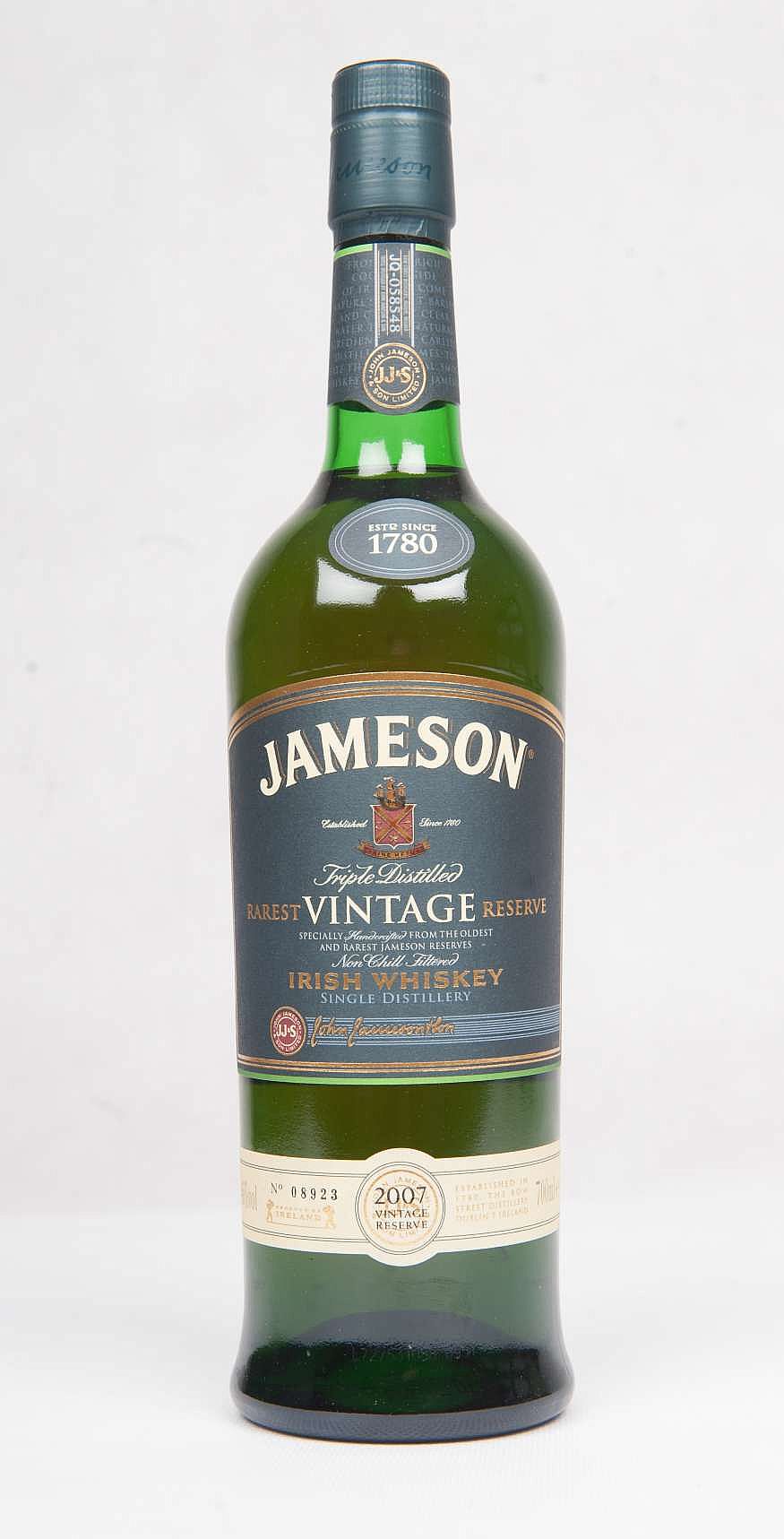 Jameson Rarest Vintage Reserve 2007