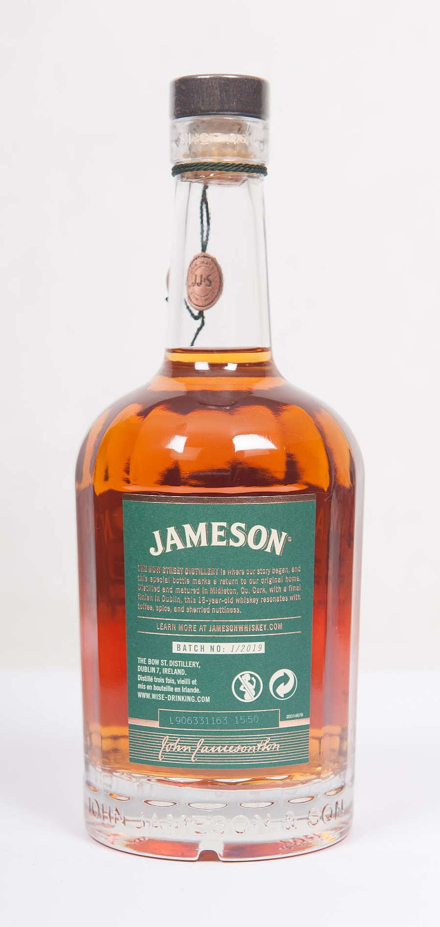 Jameson 18 year old Cask Strength, Bow Street