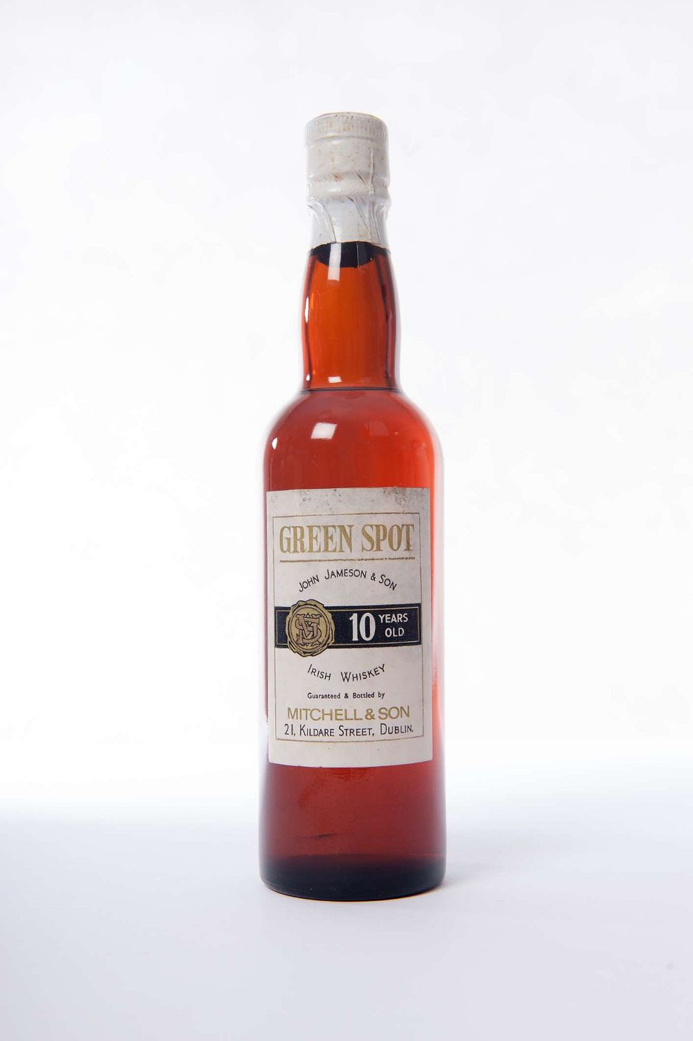 Green Spot 10 year old 37.5cl (old label, white foil on cap)