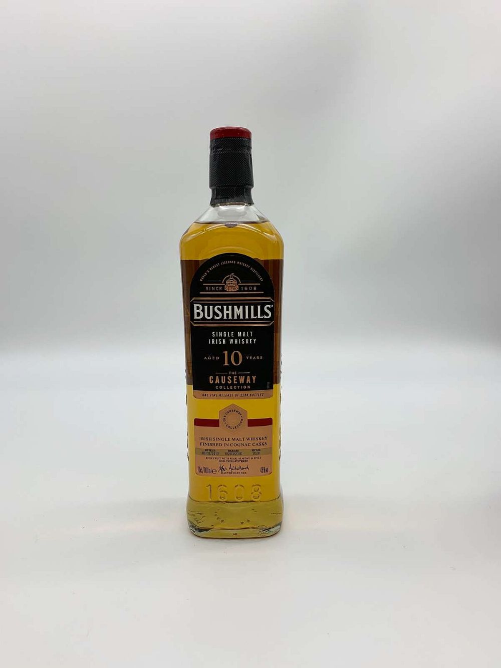 Bushmills Causeway Collection Cognac Cask Finish, 10 year old