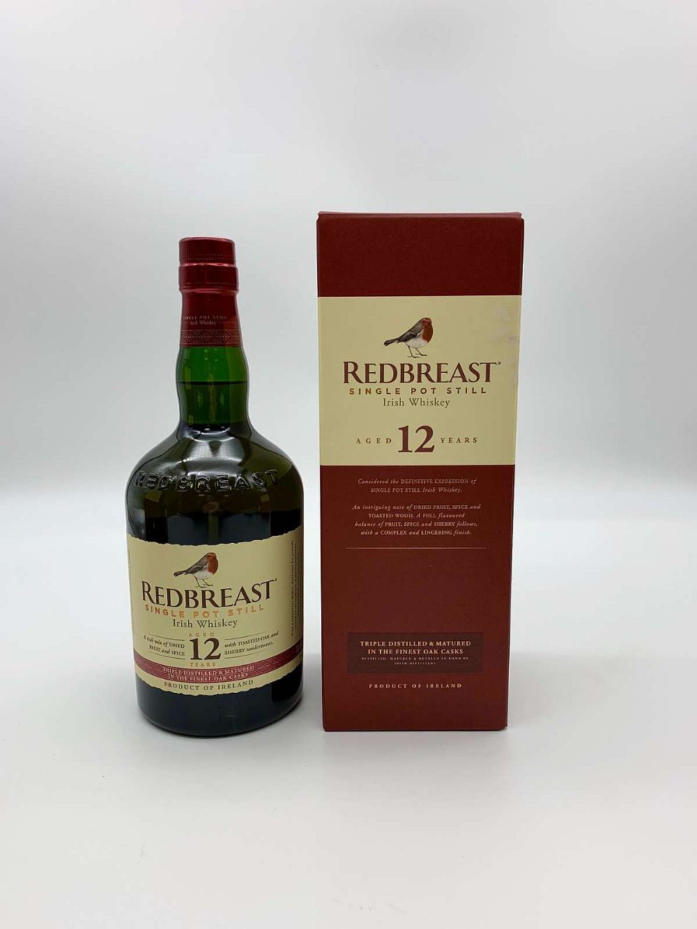 Redbreast 12 year old (new label, 3 bottle case)