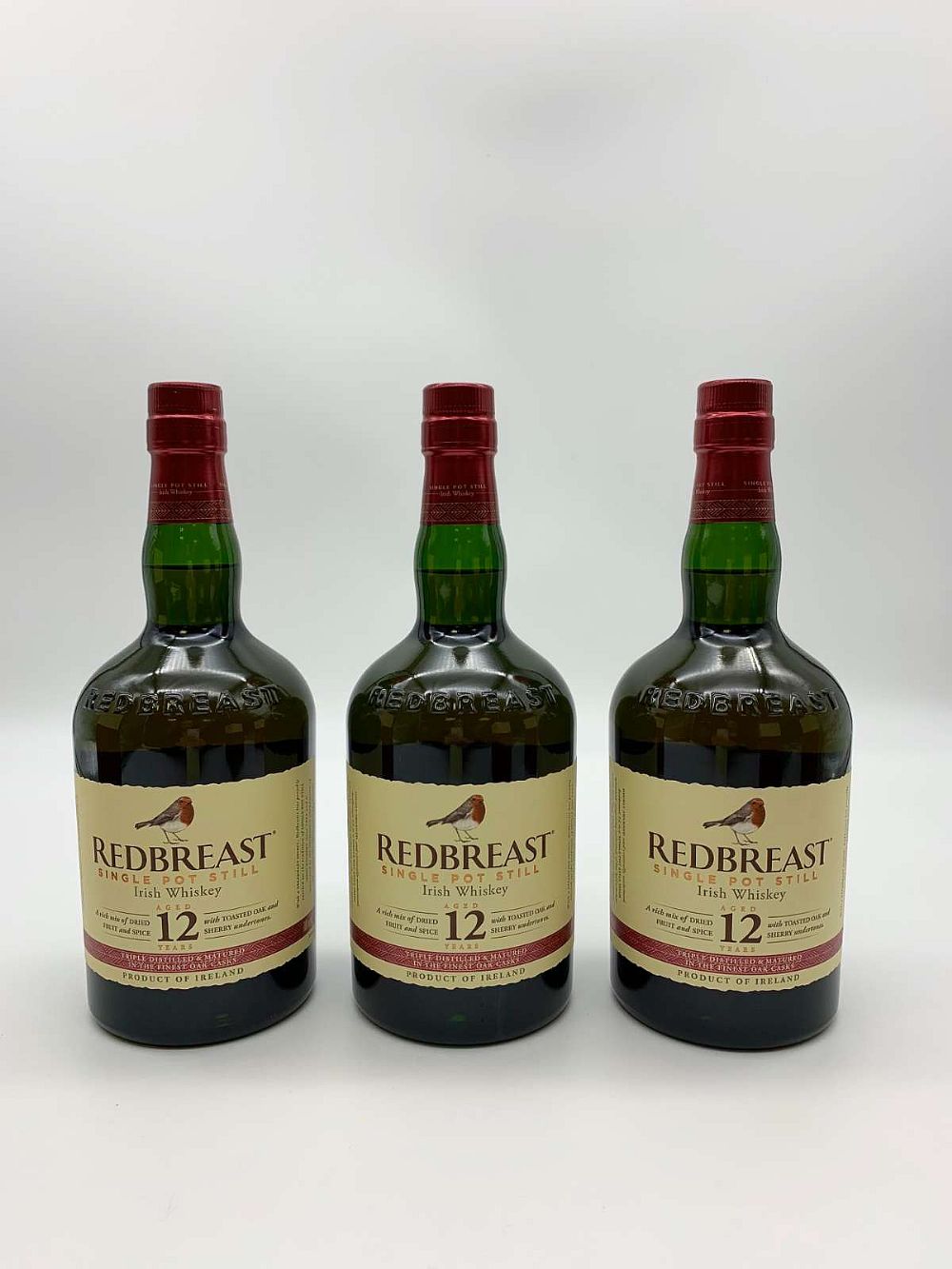 Redbreast 12 year old (new label, 3 bottle case)