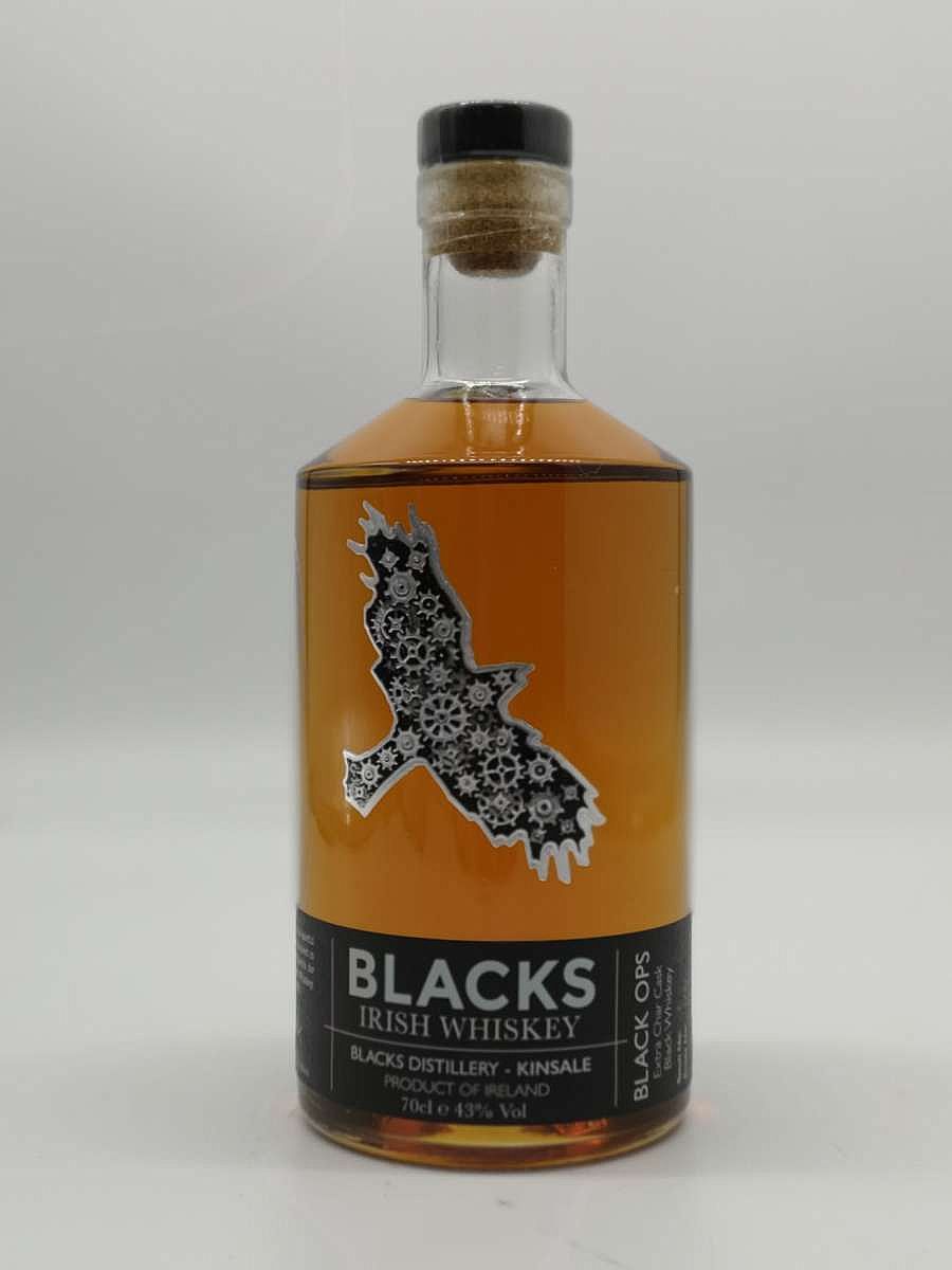 Blacks 'Black Ops' Extra Char Cask Black Irish Whiskey, batch 2