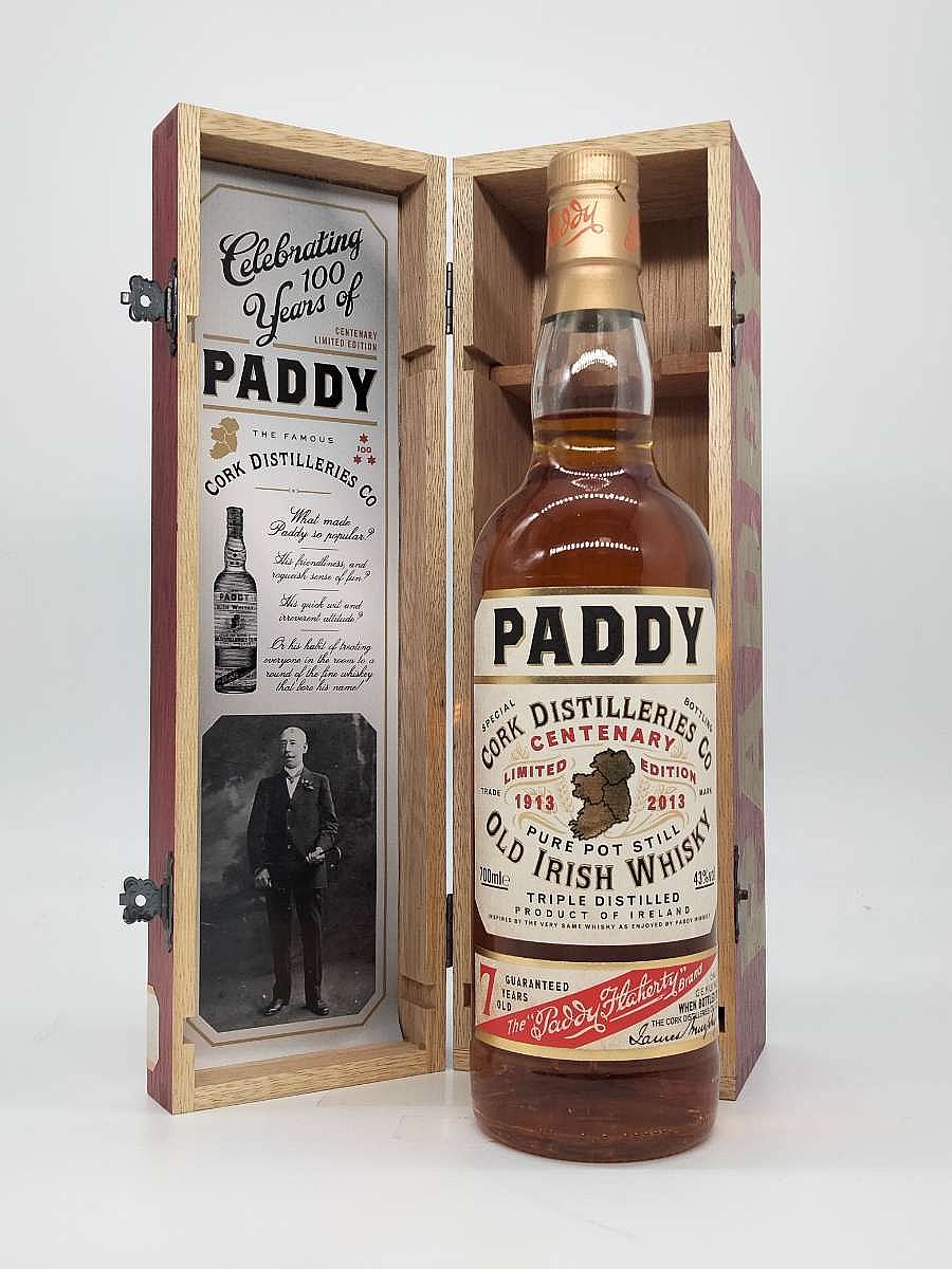 Paddy Centenary Limited Edition, 7 year old