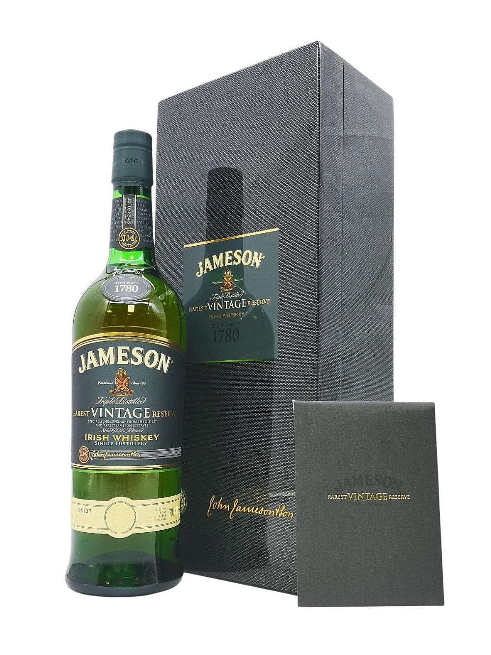 Jameson Rarest Vintage Reserve 2007 (graphite box)