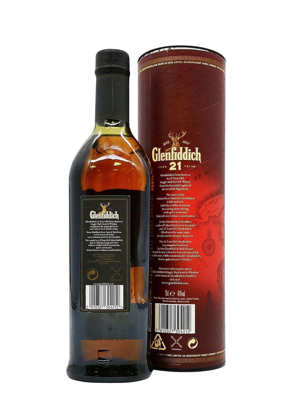 Glenfiddich 21 year old Gran Reserva, Cuban Rum Finish
