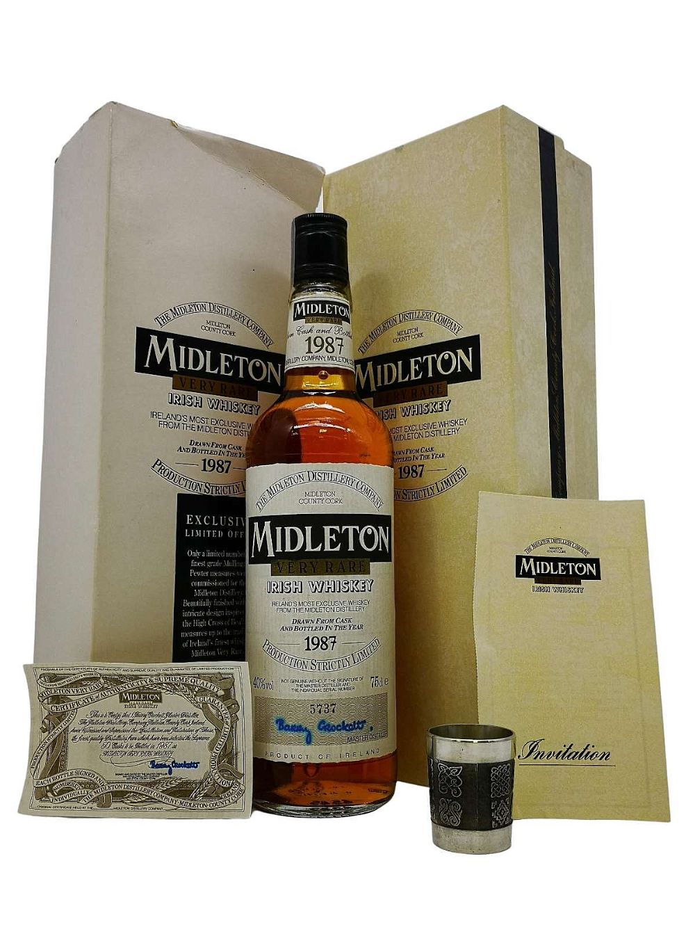 Midleton Very Rare 1987 75cl with pewter measure