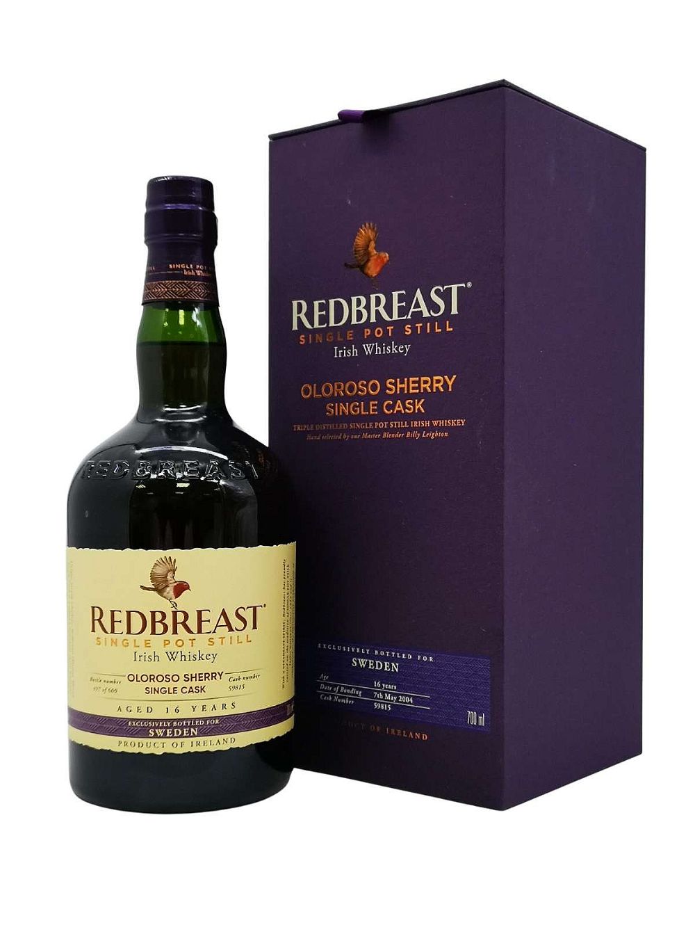 Redbreast Single Cask 16 year old, Swedish Exclusive