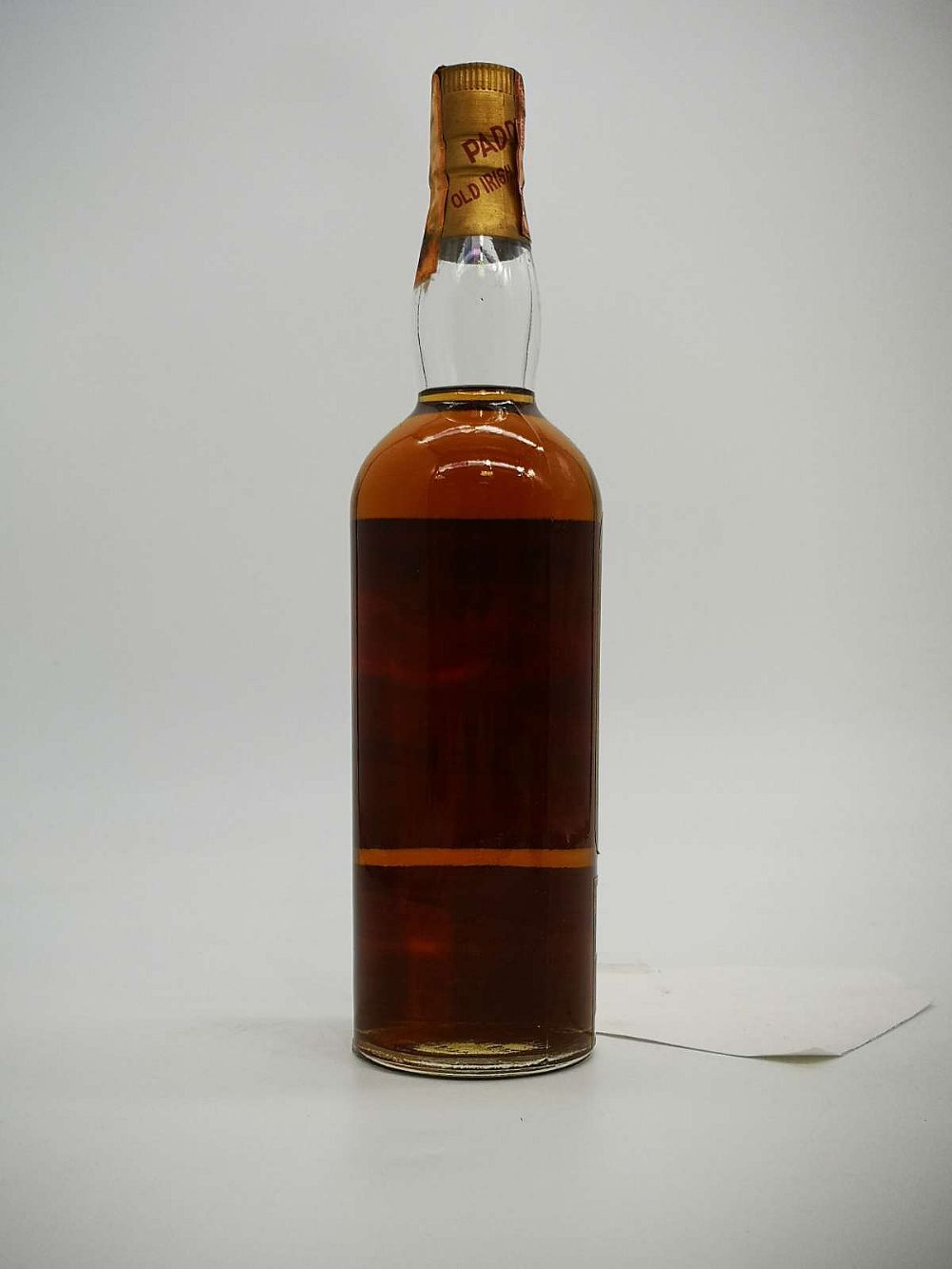 Paddy 10 year old, Old Irish Whiskey, Cork Distilleries Company, pre-1966 bottling