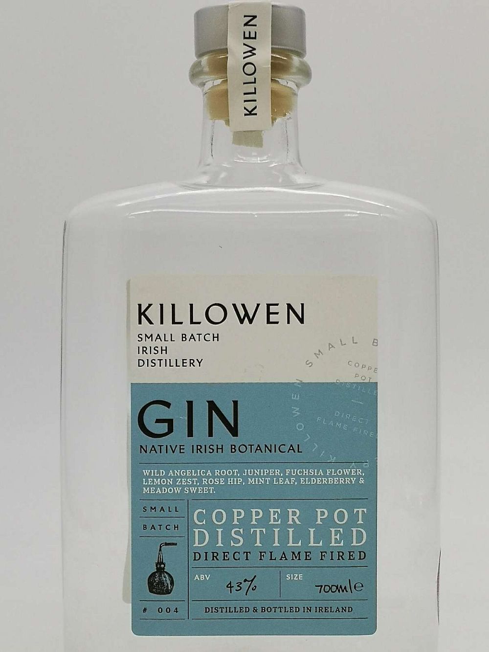Killowen Gin, small batch #4