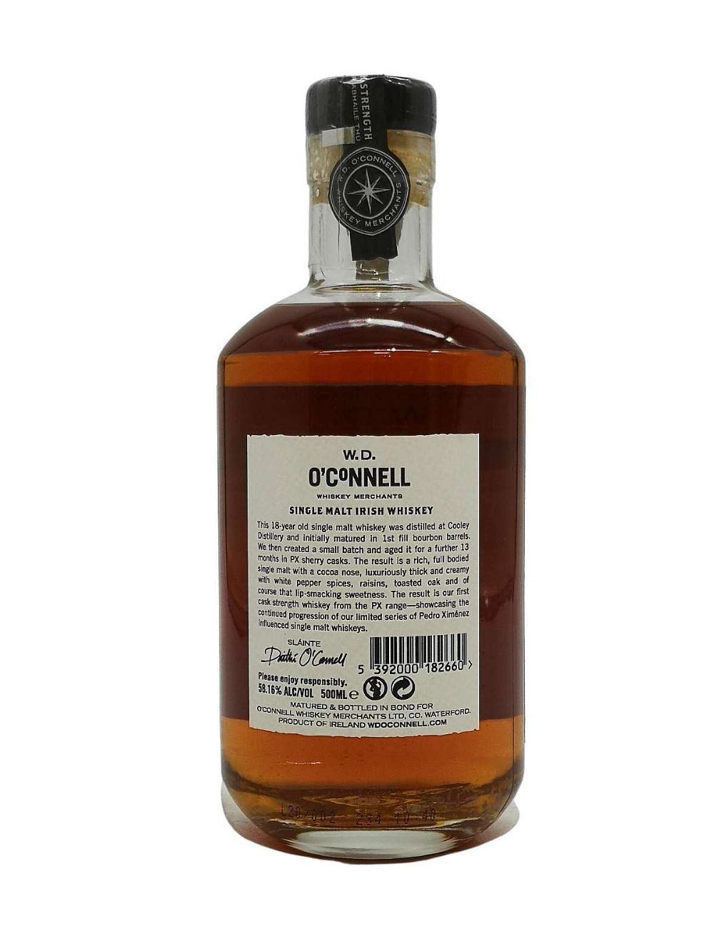 WD O'Connell 18 year old PX Finish
