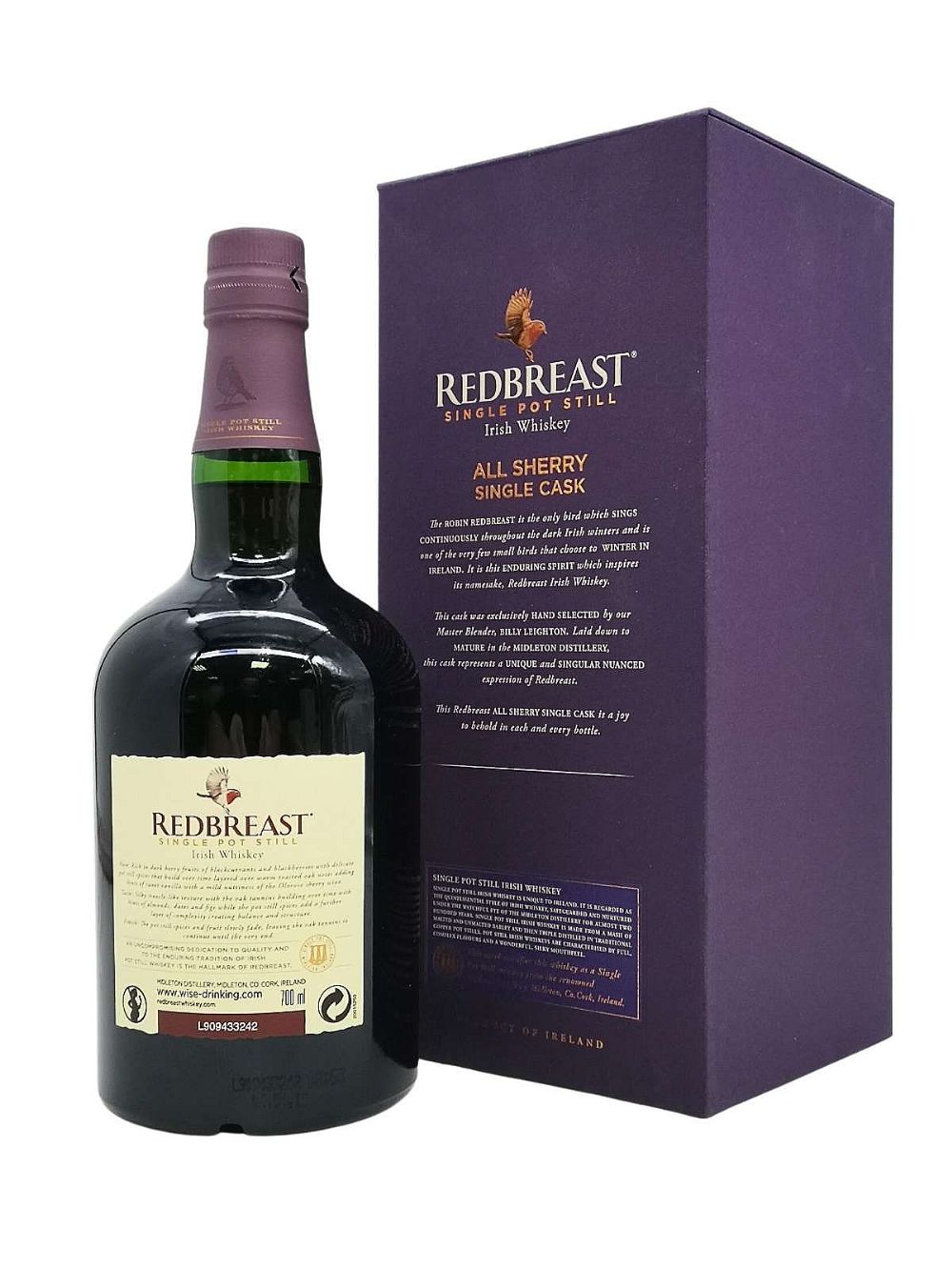 Redbreast 16 year old Single Cask (bottle no. 001), Celtic Whiskey Shop Exclusive, Cask no. 34970 