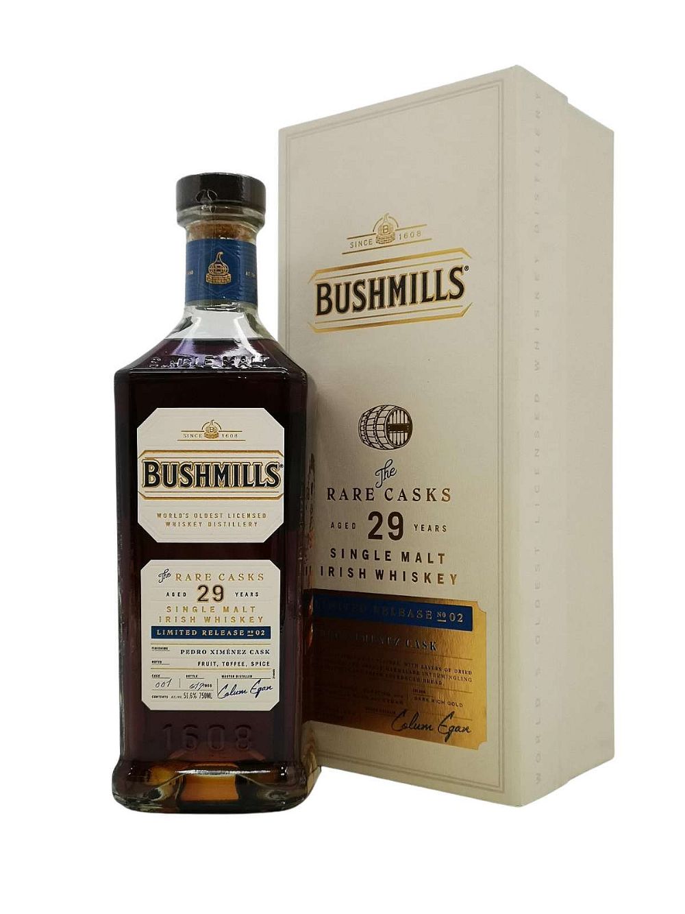 Bushmills Causeway 'The Rare Casks' 29 year old, Limited Release No. 2
