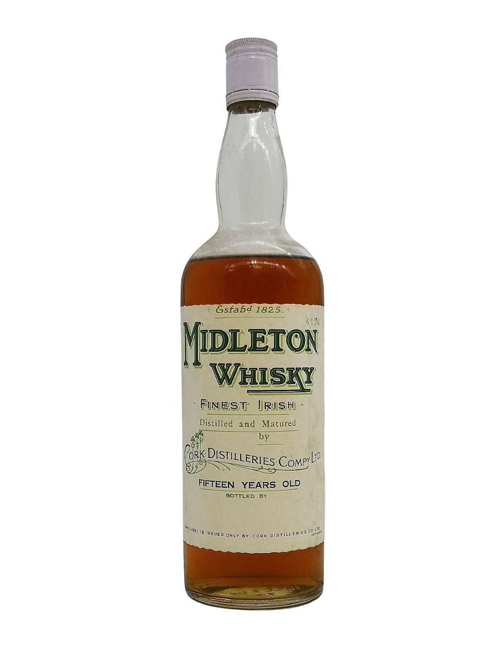 Midleton Whisky 15 year old Finest Irish, Cork Distilleries Compy. Ltd.