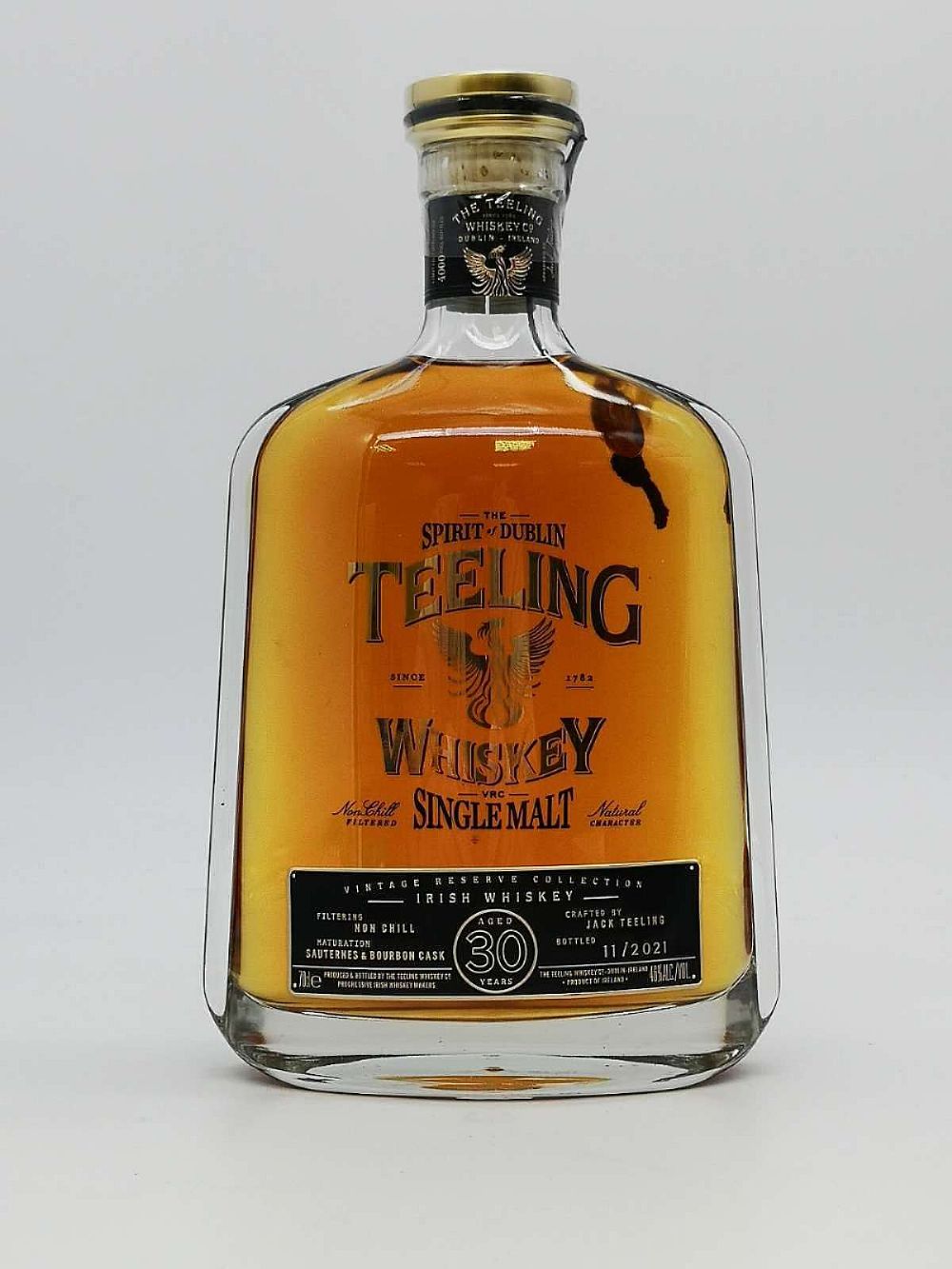 Teeling 30 year old, Vintage Reserve Collection, Sauternes and Bourbon Cask