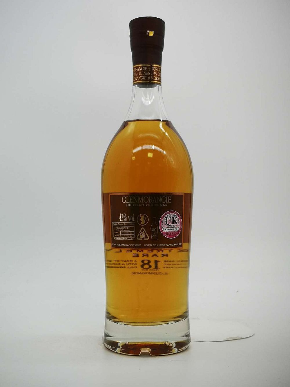 Buy The Glenmorangie 18 Year Old Extremely Rare Single Malt Whisky Online