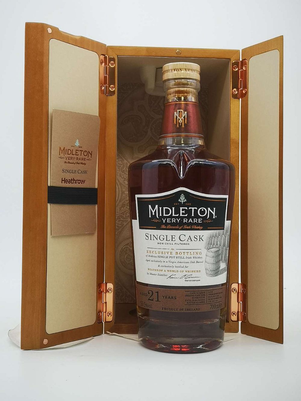 Midleton Very Rare Single Cask, Heathrow & World of Whiskies Exclusive, 21 year old