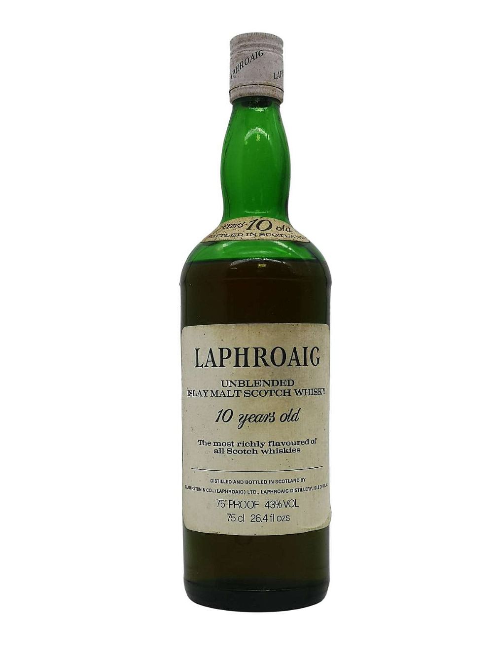 (older Auction abv Platform old | 43% Bidders malt Laphroaig Online Whisky year bottling) Whiskey Irish | Unblended Islay Scotch Whiskey 10