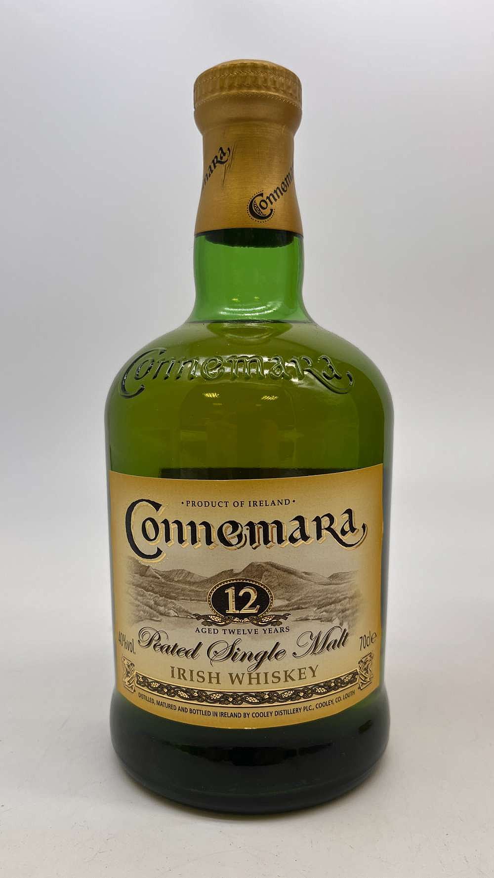 CONNEMARA 12 Year SINGLE MALT PEATED IRISH WHISKEY - Oaked Craft Beer ,  Wine , Champagne & Spirits, San Marcos, CA