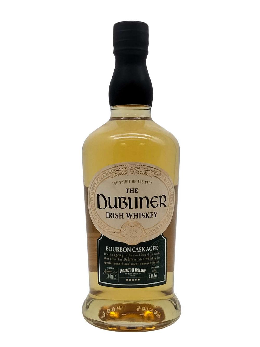 The Dubliner Irish Whiskey, Bourbon Cask Aged | Whiskey Bidders | Irish  Whiskey Auction Online Platform