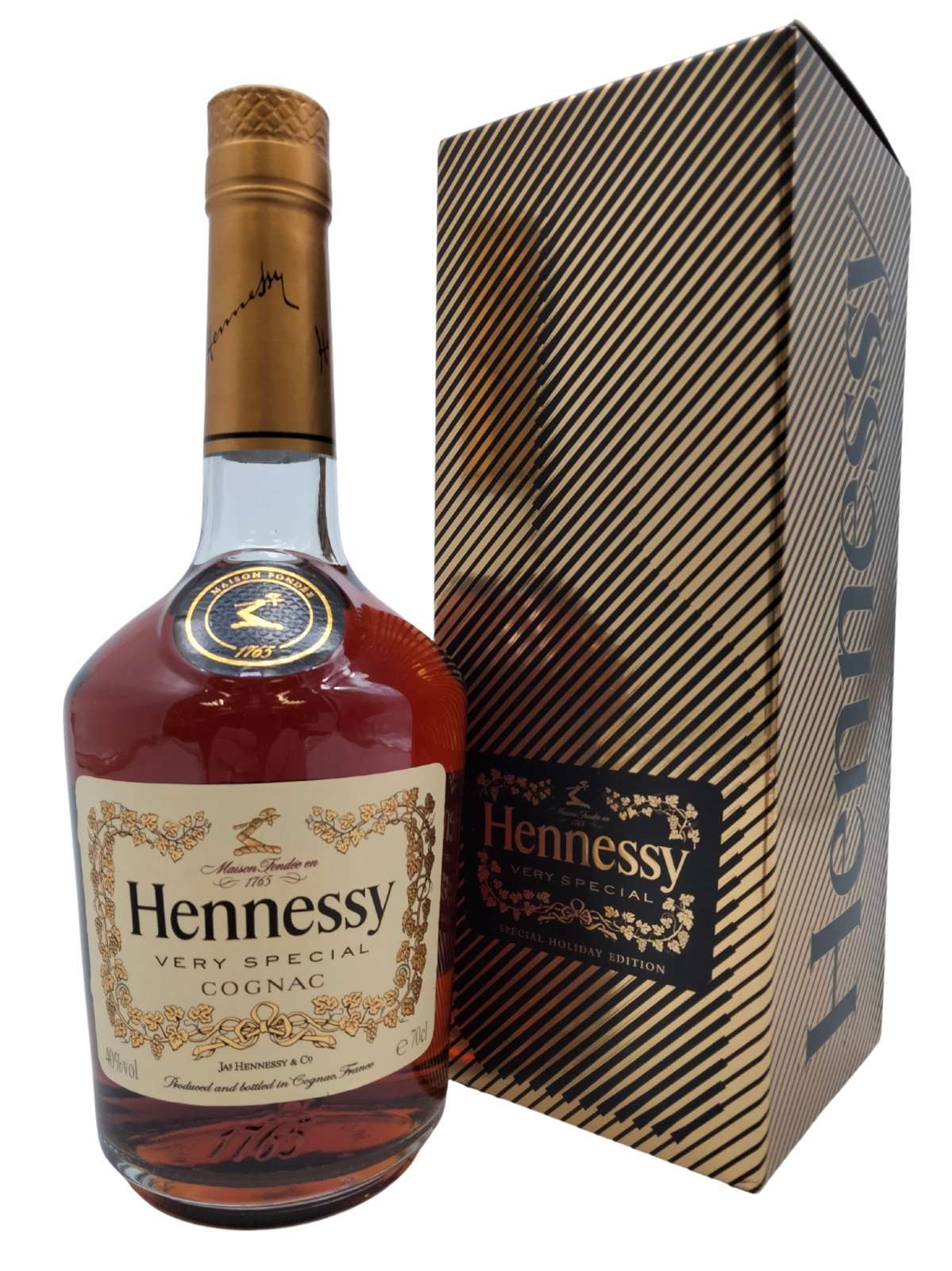 Hennessy Very Special Cognac, Holiday Edition Gold box | Whiskey